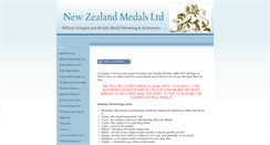 Desktop Screenshot of nzmedals.com